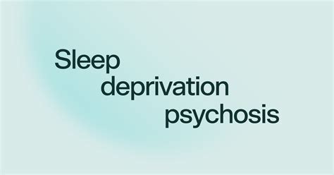 Understanding sleep deprivation psychosis & how to cope