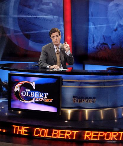 Image result for Colbert Report Set Image