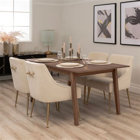 Capri Walnut Extending Dining Table /My Furniture