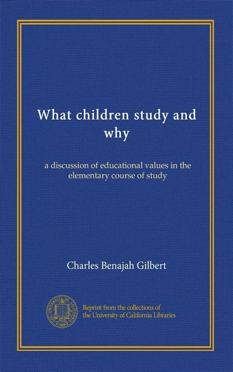 What children study and why: a discussion of educational values in the ...