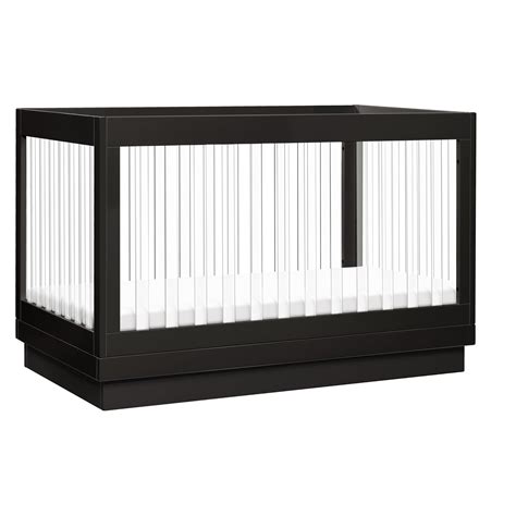 Babyletto Harlow Acrylic 3-in-1 Convertible Crib with Toddler Bed ...