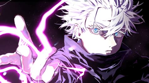 satoru gojo, hollow purple, jujutsu kaisen, 4k, HD Wallpaper | Rare Gallery