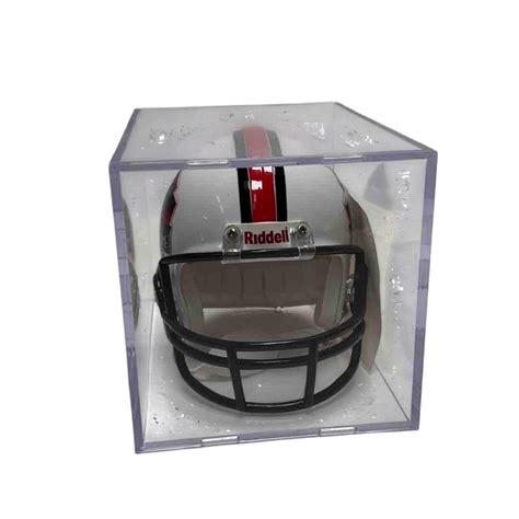 Riddell NFL Hall of Fame Mini Helmet Autographed By Chris Doleman