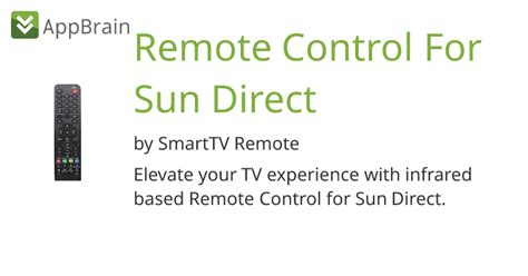 Remote Control For Sun Direct for Android - Free App Download