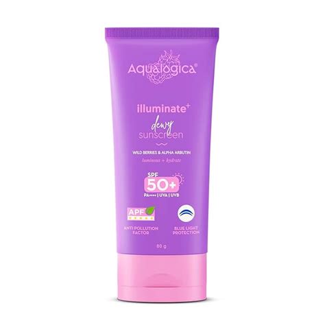 Aqualogica Illuminate+ Dewy Sunscreen SPF 50+ PA++++ 80g