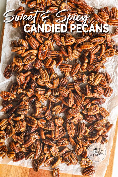 Sweet and Spicy Pecans · Easy Family Recipes