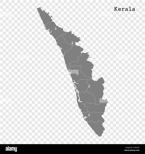 Map of kerala hi-res stock photography and images - Alamy