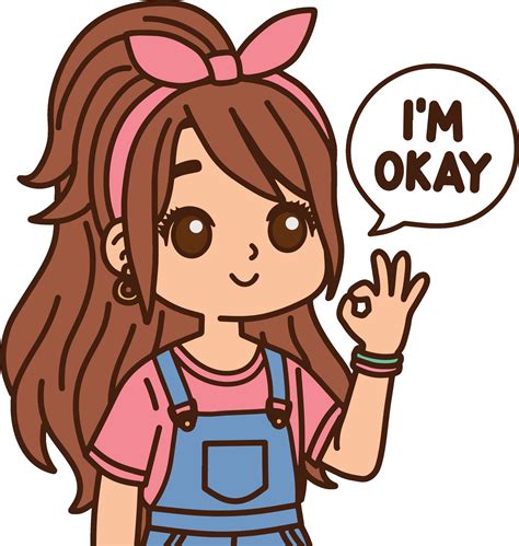 Image result for OK Sign Cartoon