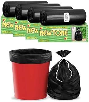 Shalimar Premium Garbage Bags Size 24 X 32 Inches (Large) 60 Bags (4 ...