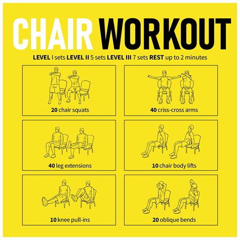Printable Chair Exercises