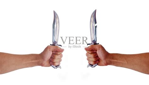 刀,男人,概念,手,商务正版图片素材下载_ID:352233664 - Veer图库