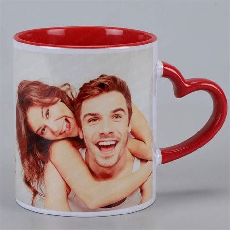 Buy PhotoFactory Ceramic Coffee Mug - Red, 325ml Online at Low Prices ...