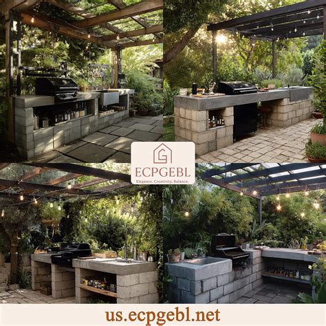 Outdoor Kitchen DIY Cinder Blocks: Transform Your Backyard with These ...