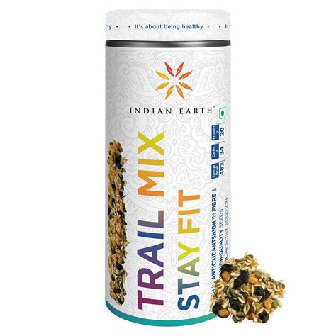 Indian Earth Stay Fit Trail Mix 150g : Amazon.in: Grocery & Gourmet Foods