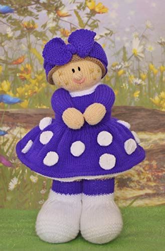 Buy Knitting Pattern - Dotty Doll Knitting Pattern from Knitting By ...