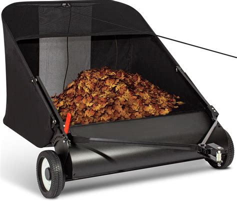 Amazon.com : Brinly 42" Tow-Behind Lawn Sweeper in Hammered Finish with ...