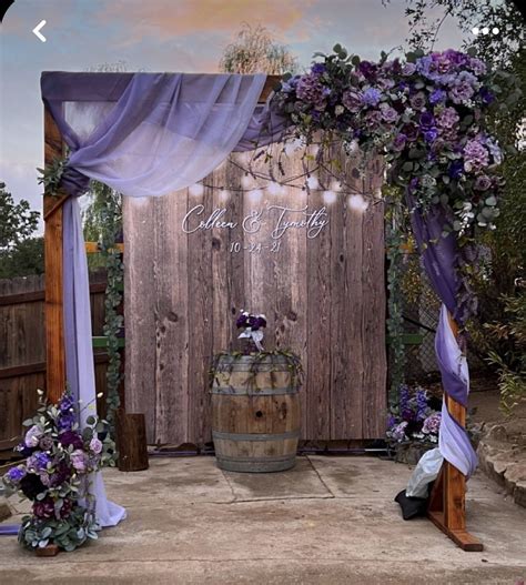 Pin by Amanda Millea on Panda Wedding | Purple wedding flowers, Purple wedding theme, Purple ...