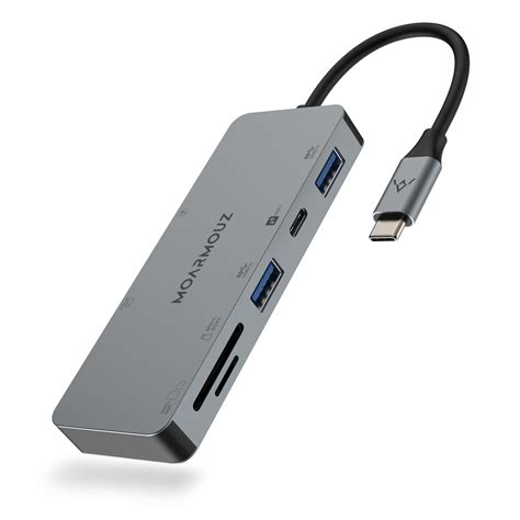 Type C (USB-C) 7 in 1 Hub - HDMI | Micro SD | PD Charge | USB C Data ...