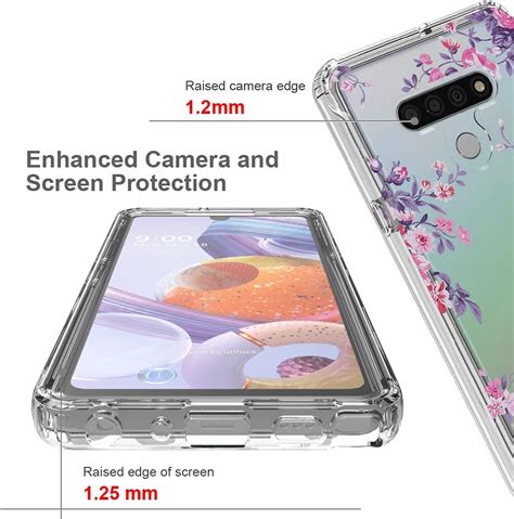 Buy Shinyzone 2 in 1 Heavy Duty Case for LG Stylo 6,Sturdy Armor Hybrid ...