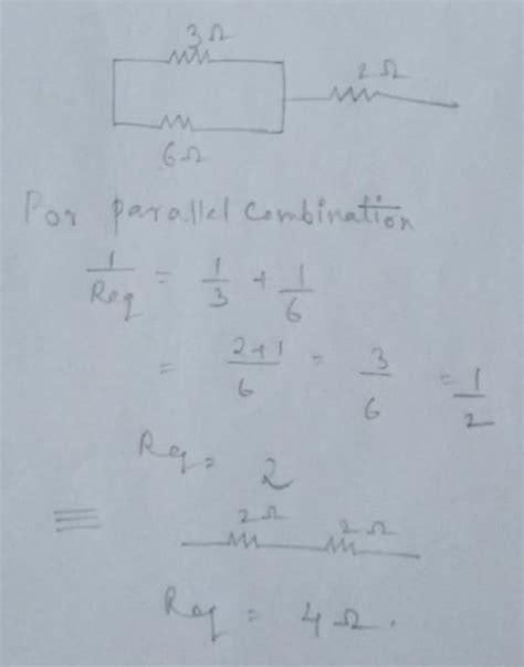 how can three resistors of resistance 2 ohm 3 ohm and 6 ohm be ...