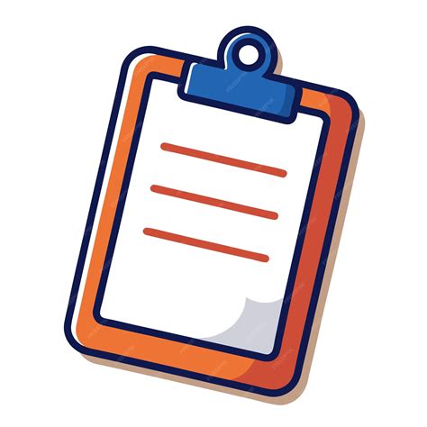 Clipboard clipart vector art and illustration | Premium AI-generated vector