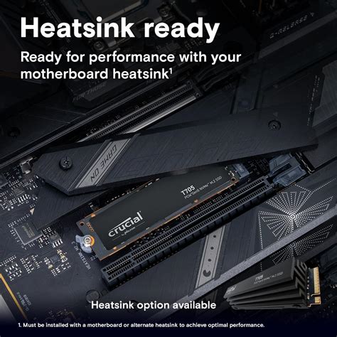 CRUCIAL T705 1TB PCIE GEN5 NVME M.2 SSD CT1000T705SSD3