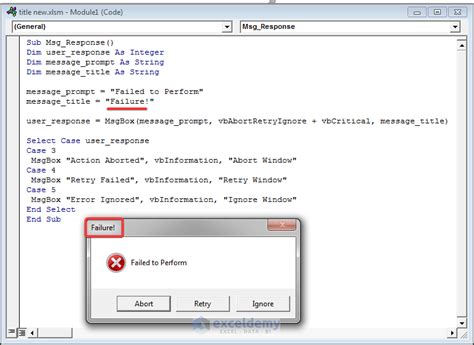 MsgBox Excel Avec If 的图像结果