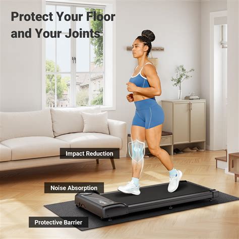 Treadmill Mat For Carpet Thick Non-Slip Gym Equipment Mat - Heavy Duty ...