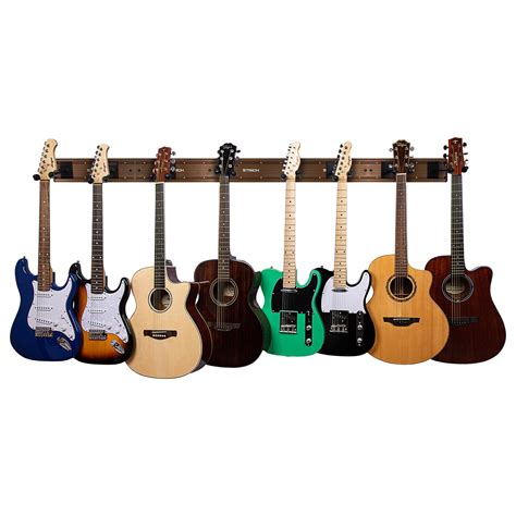 Amazon.com: STRICH Guitar Wall Mount Hangers for Multiple Guitars ...