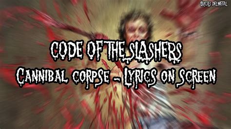 Cannibal Corpse Slasher Code 的图像结果
