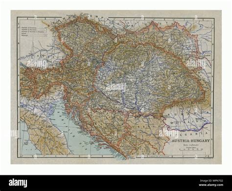 Austro hungarian empire map hi-res stock photography and images - Alamy