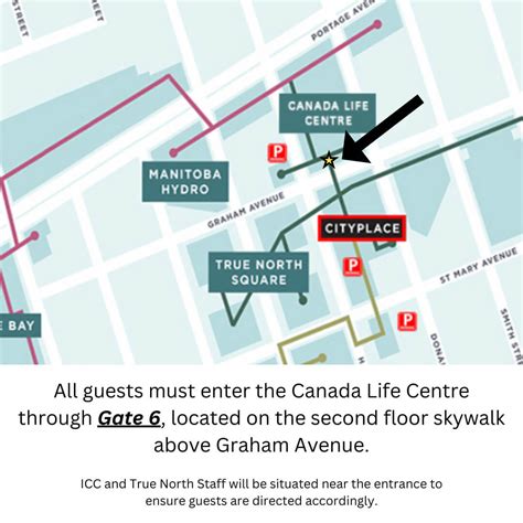 Annual General Meeting 2023 - Indigenous Chamber of Commerce Manitoba - map of canada life centre