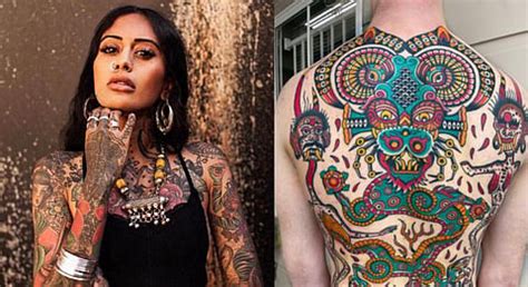 Indian Origin Tattoo Artist Swasthik Iyengar Creating Traditional ...