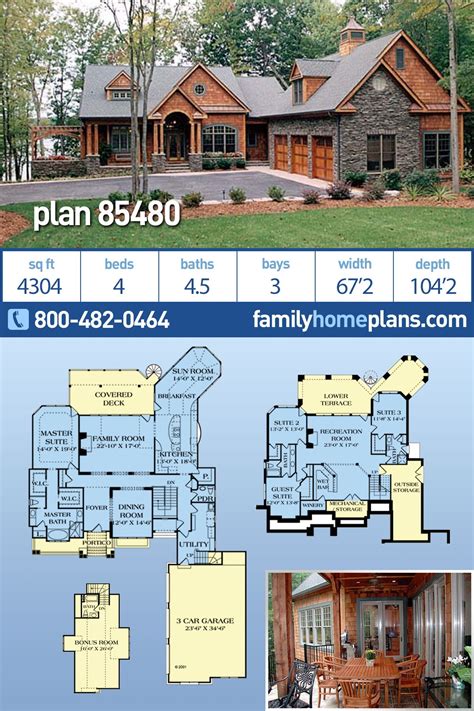 Four bedroom craftsman house plans – Artofit