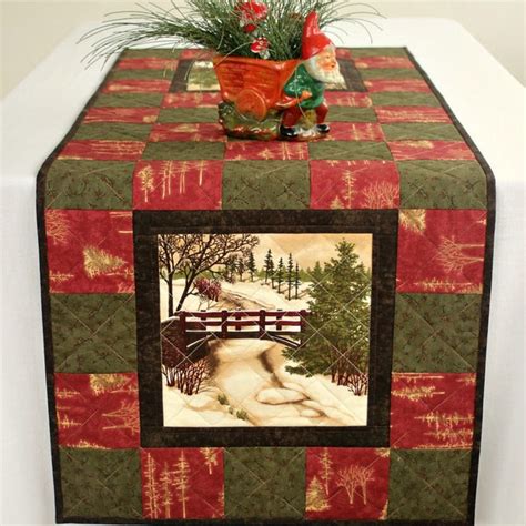 Image result for Winter Table Runner Patterns