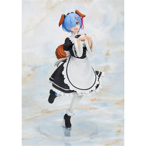 Taito - Coreful Figure Rem~Memory Snow Dog ver~ - Re:ZERO Prize Figure ...