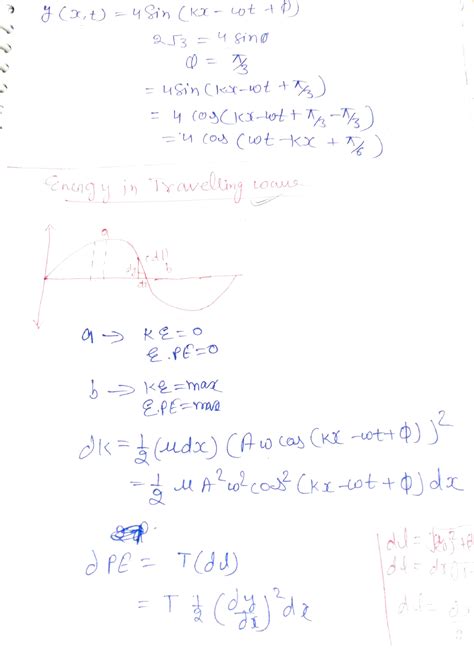 Intensity, Power in string wave LECTURE NOTES FROM RESONANCE KOTA - l c ...