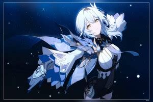 Eula Genshin Impact Video Game Matte Finish Poster Paper Print ...