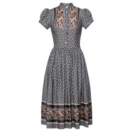 Gretl Dress snowdrop gray - Dresses by Lena Hoschek