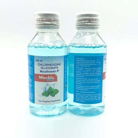 Mintblu - Chlorhexidine Gluconate Mouthwash IP - Amzor Healthcare Pvt. Ltd