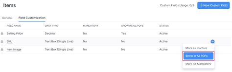 Upload images and add SKU information to items | FAQ | Zoho Invoice