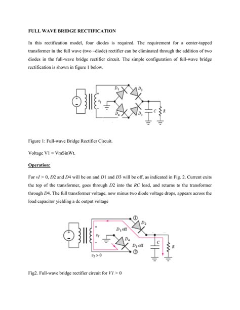 Image result for Full Bridge Rectification