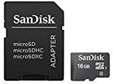 SanDisk 16GB Micro SDHC Memory Card with SD Adapter - Buy SanDisk 16GB ...