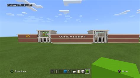 Image result for Minecraft Walmart Build