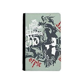 Graffiti Street New Trend Design Pattern Passport Holder Travel Wallet ...