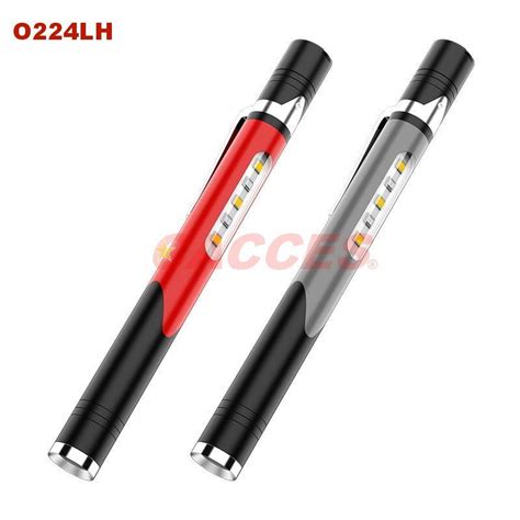 Unique Design Pen Torch Light Pen Flashlight LED Flash Rechargeable Pen Clip LED Flashlight Hand ...