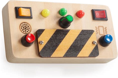 Vet Models Montessori Busy Board Light Switch Toy India | Ubuy