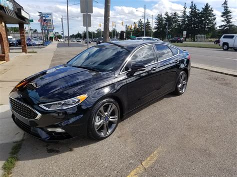 2018 Ford Fusion Sport 1/4 mile Drag Racing timeslip specs 0-60 - DragTimes.com