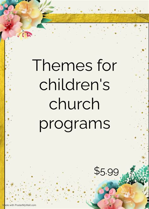 Image result for Children's Church Program