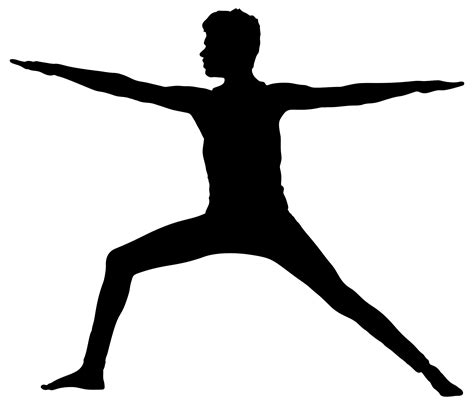 Yoga Pose Silhouette Png